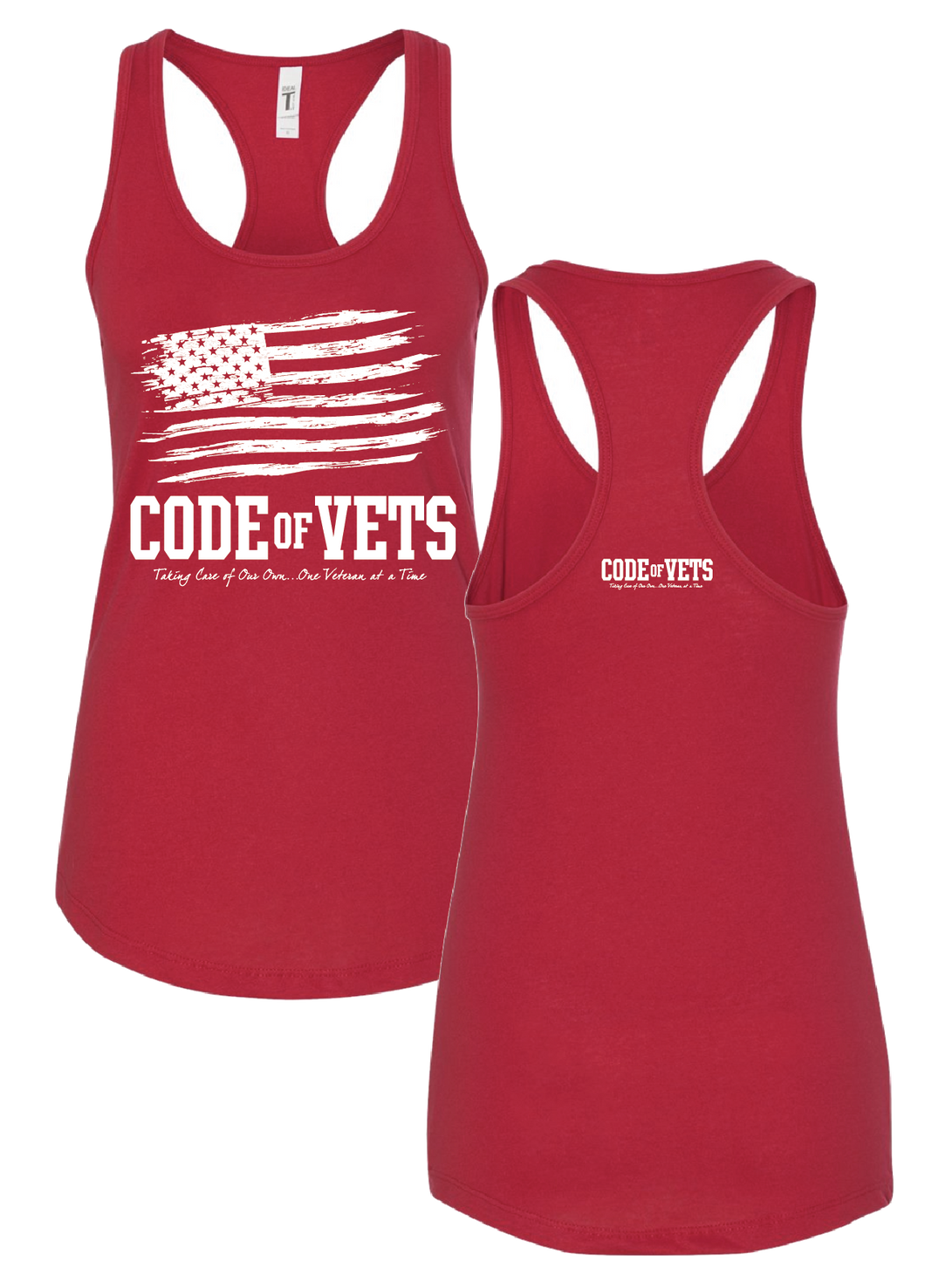 Code of Vets - Women's Tank - Red