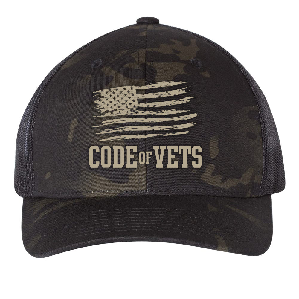 Code of Vets Multicam Hat