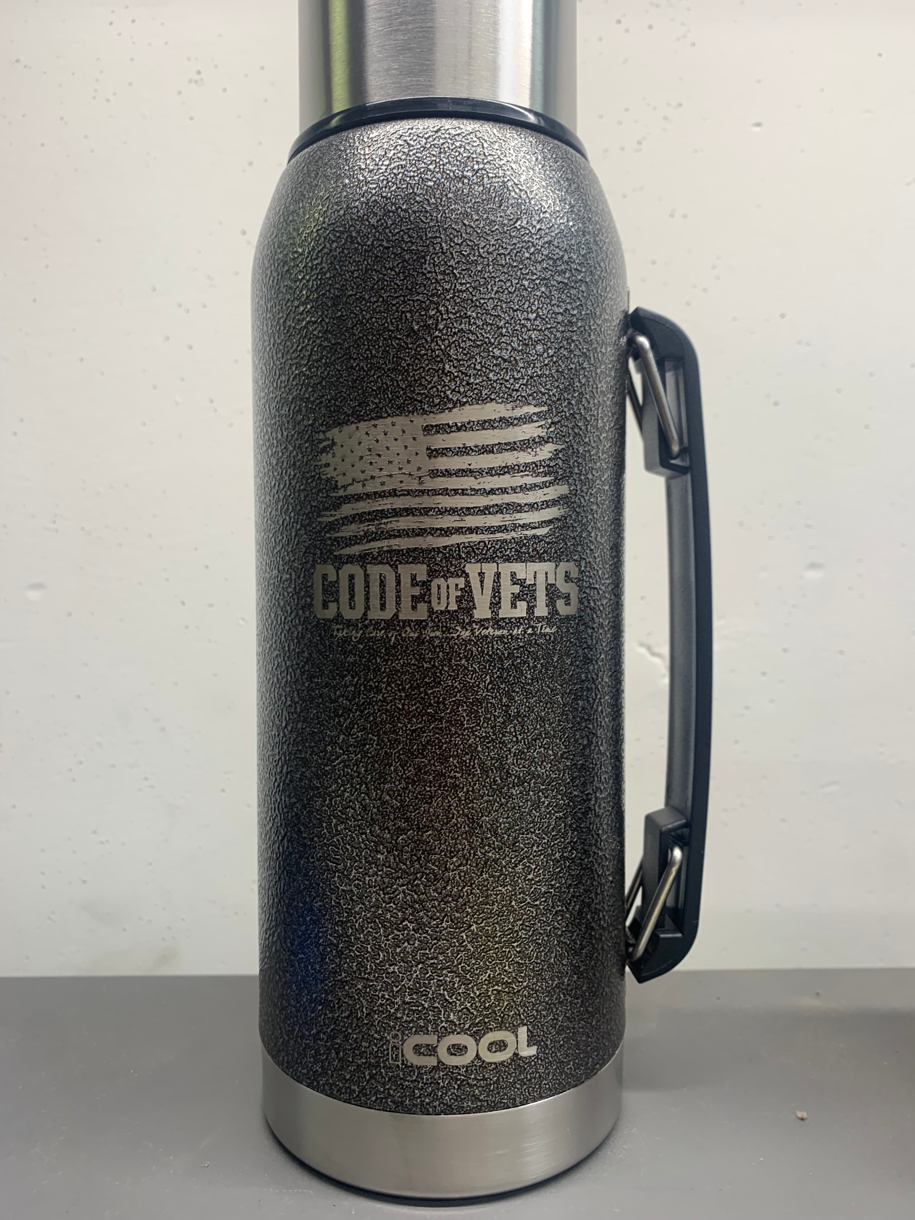 iCOOL Silverton 34 oz Water Bottle – Texas Steel Corporation Store